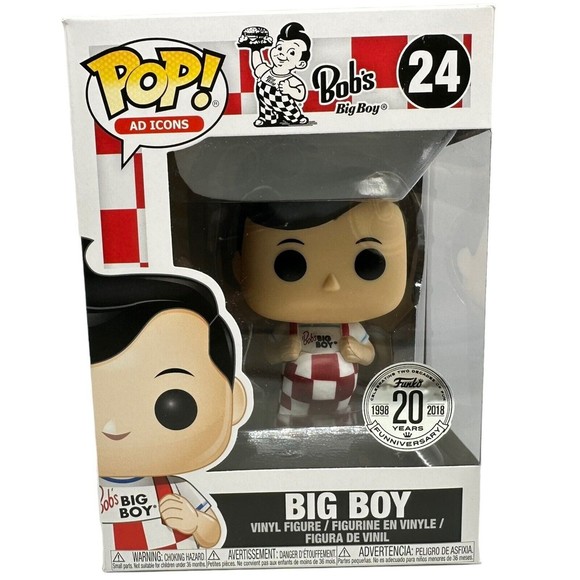 Funko Toys Big Boy Funko Pop Ad Icons Bobs Big Boy Funko 2 Years 24